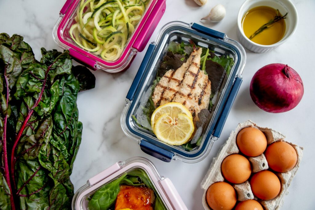 Meal prep spread mind diet