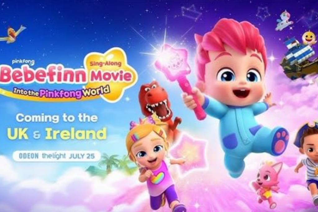 Bebefinn Sing-Along Movie Into the Pinkfong World for young kids