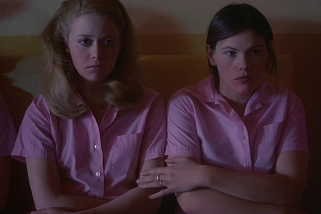 Still from the satirical coming-of-age movie But I’m a Cheerleader