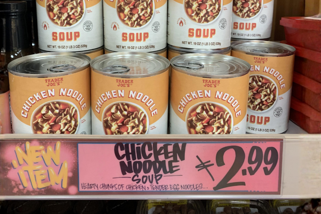 Canned Chicken Noodle Soup