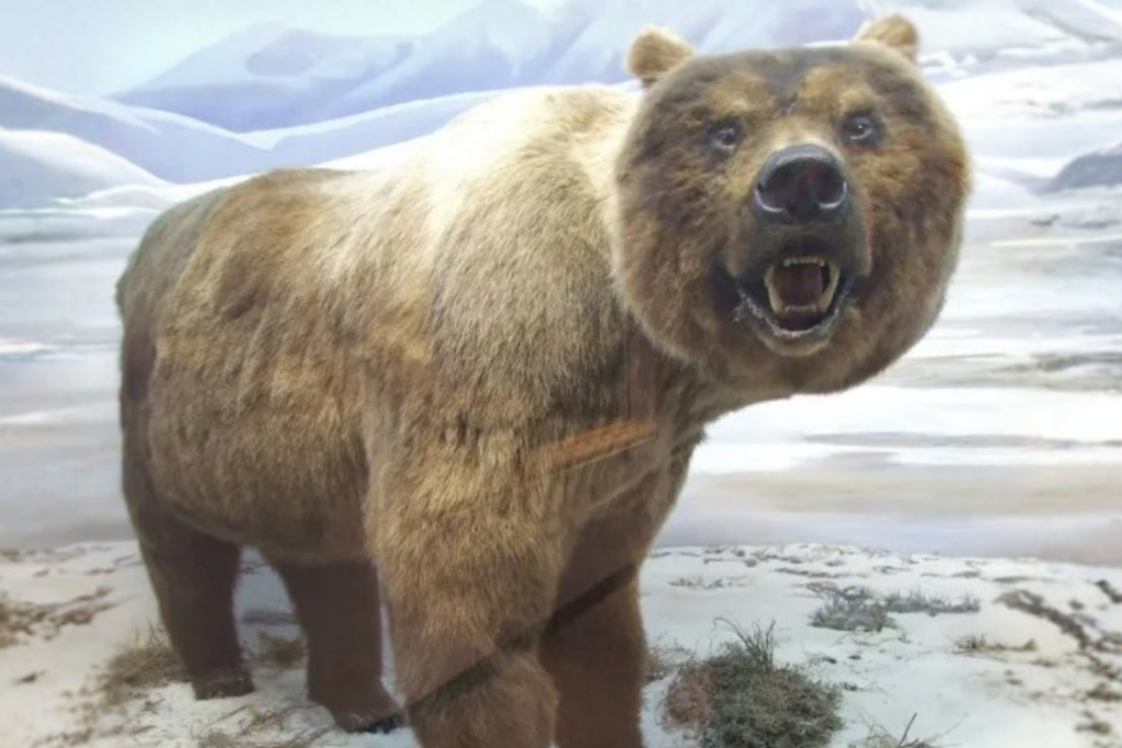 Giant short-faced bear