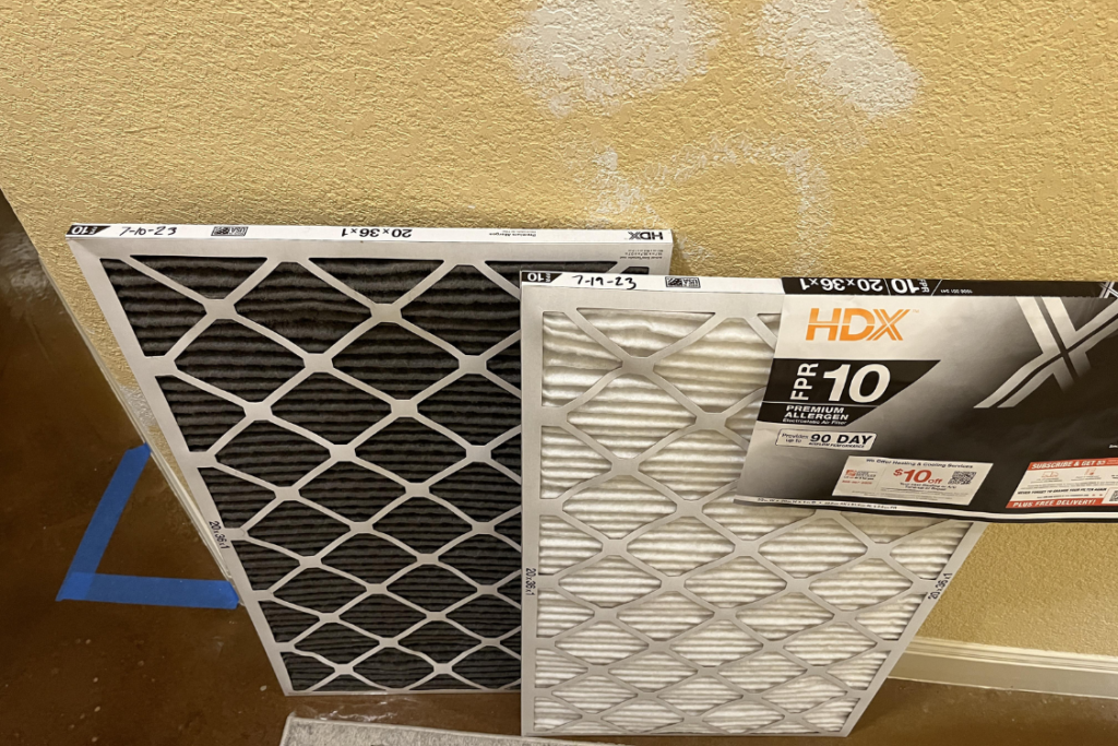 Invest in HVAC filter to prevent wildfire smoke