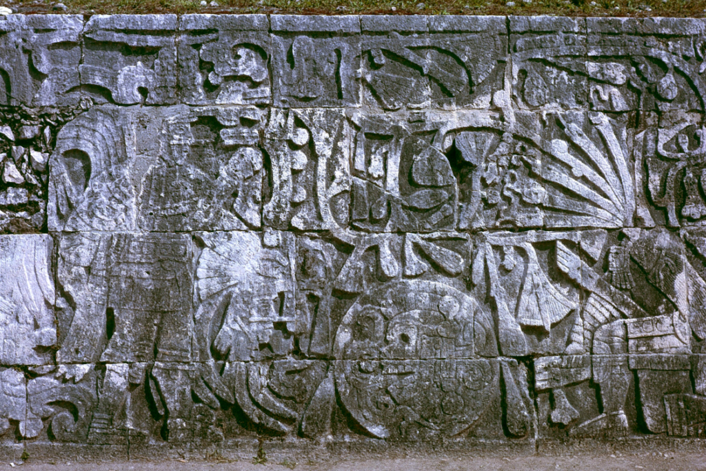 Depiction of Human sacrifice in Maya culture