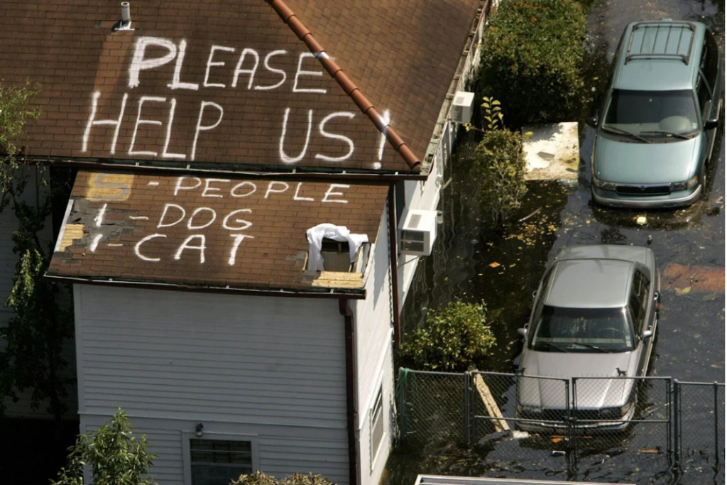Hurricane Katrina humanitarian crisis
