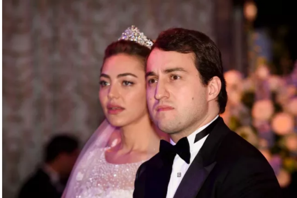 Khadija Uzhakhova and Said Gutseriev wedding