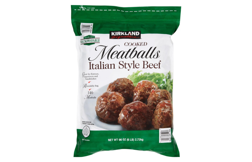 Kirkland Signature Italian-Style Beef Meatballs