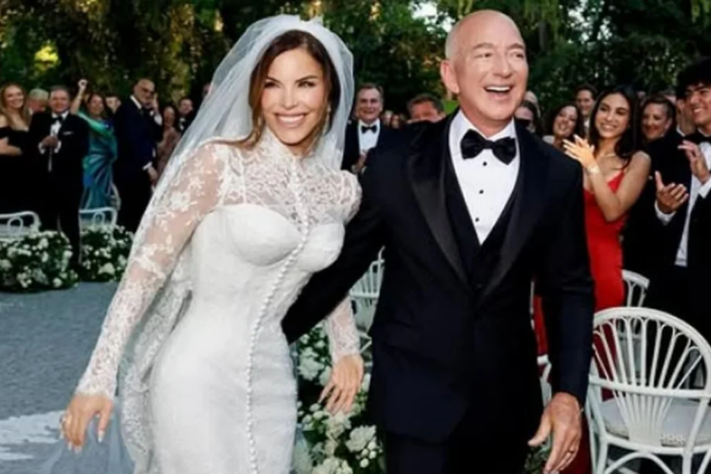 Lauren Sánchez and Jeff Bezos wedding