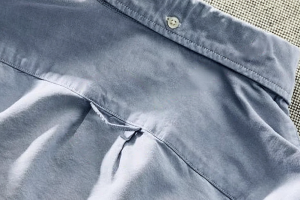 Locker loop on dress shirts