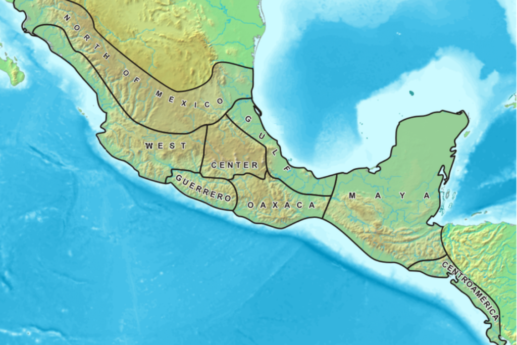 Mesoamerica Map