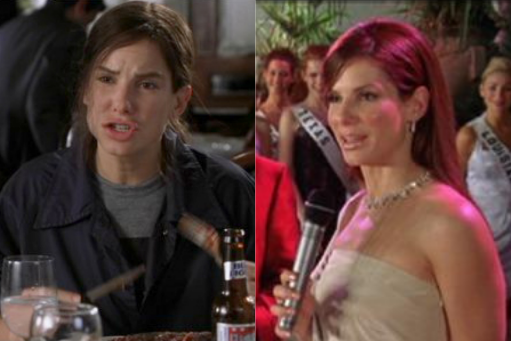 Miss Congeniality character makeover with Gracie Hart
