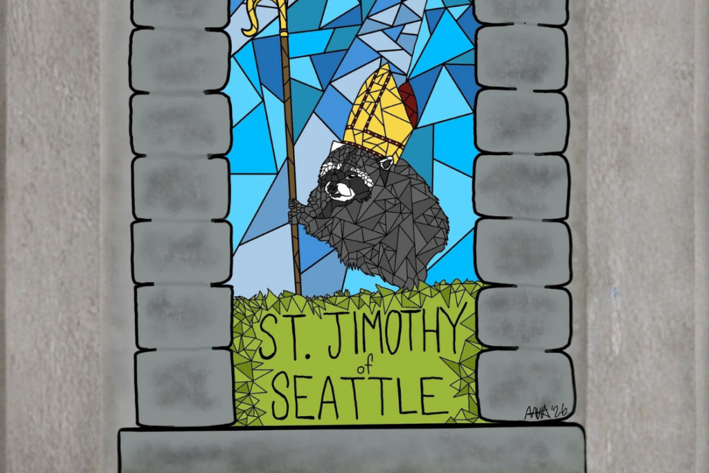 St Jimothy of Seattle artwork