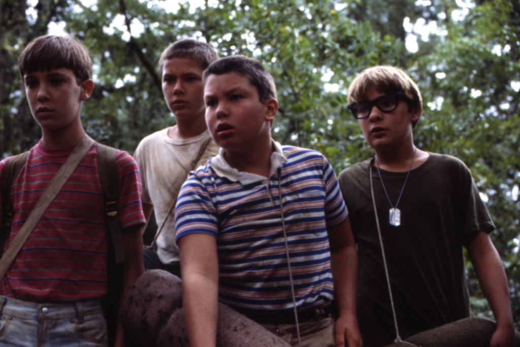 Still from the classic coming-of-age movie Stand by Me