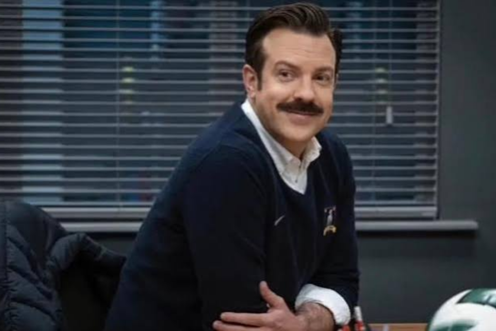 Ted Lasso still from the comedy TV show