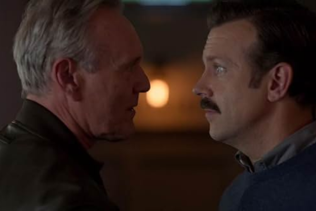 Ted Lasso tense conversation