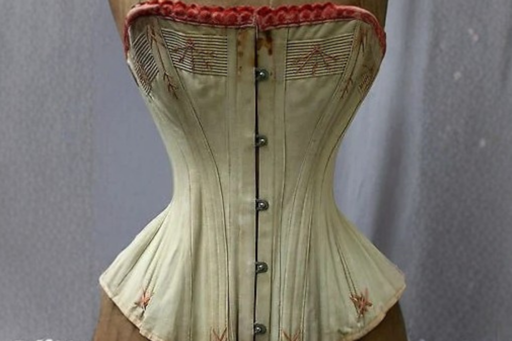 Victorian style corset on mannequin
