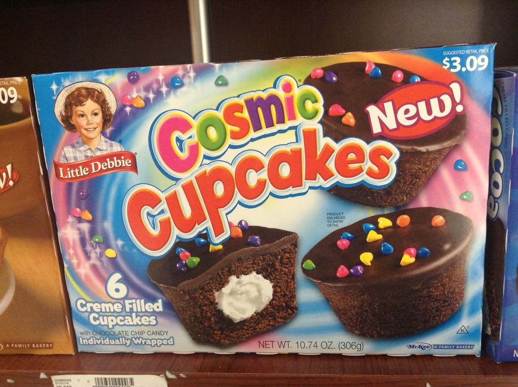 Little Debbie Cosmic Cupcakes