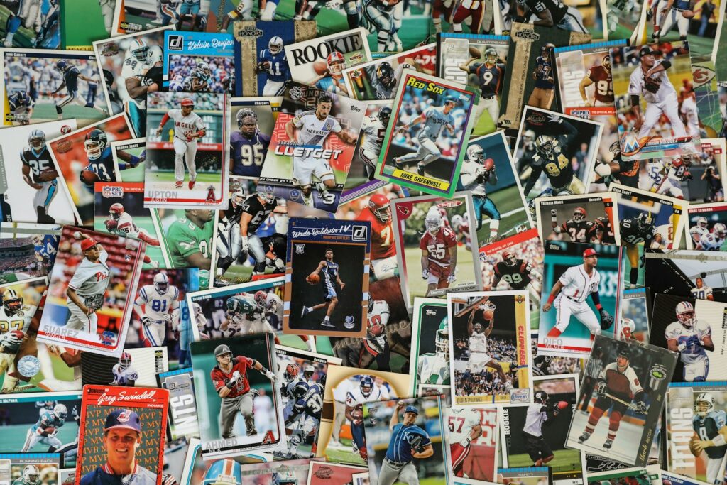 Massive baseball cards collection