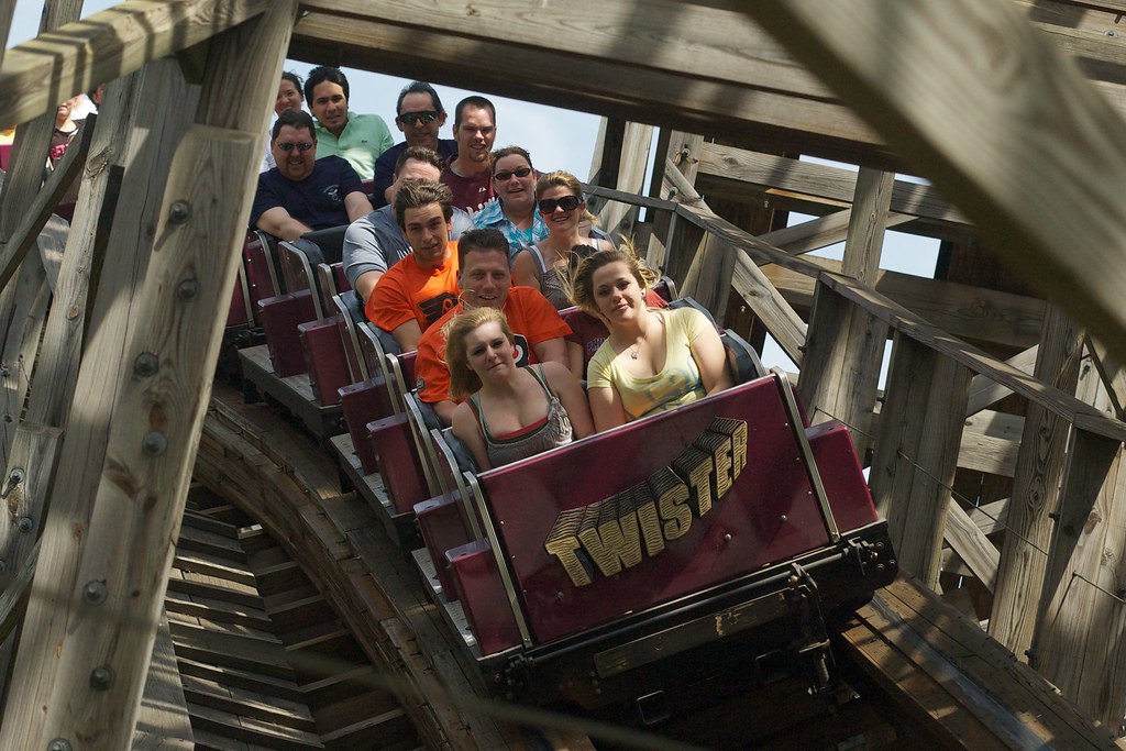 Twister ride at Knoebels Amusement Resort