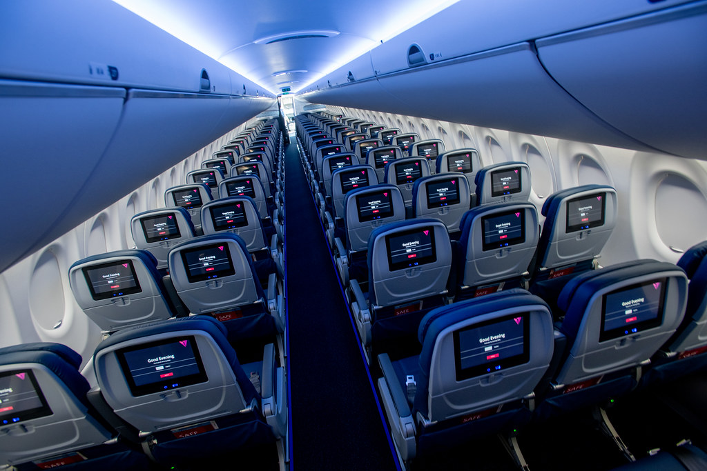 Delta Air interior