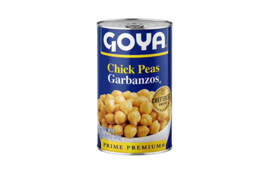 canned chickpeas
