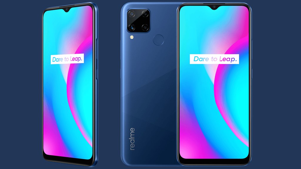 Realme c15 smartphone