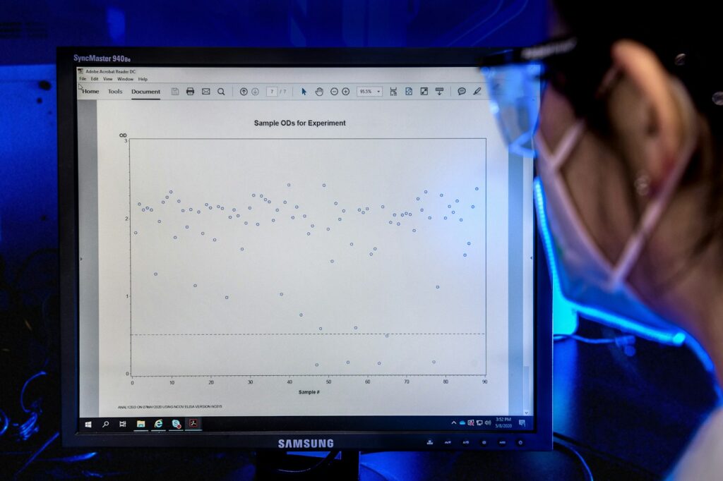 Researcher reviews data on the risk of measles reemergence.