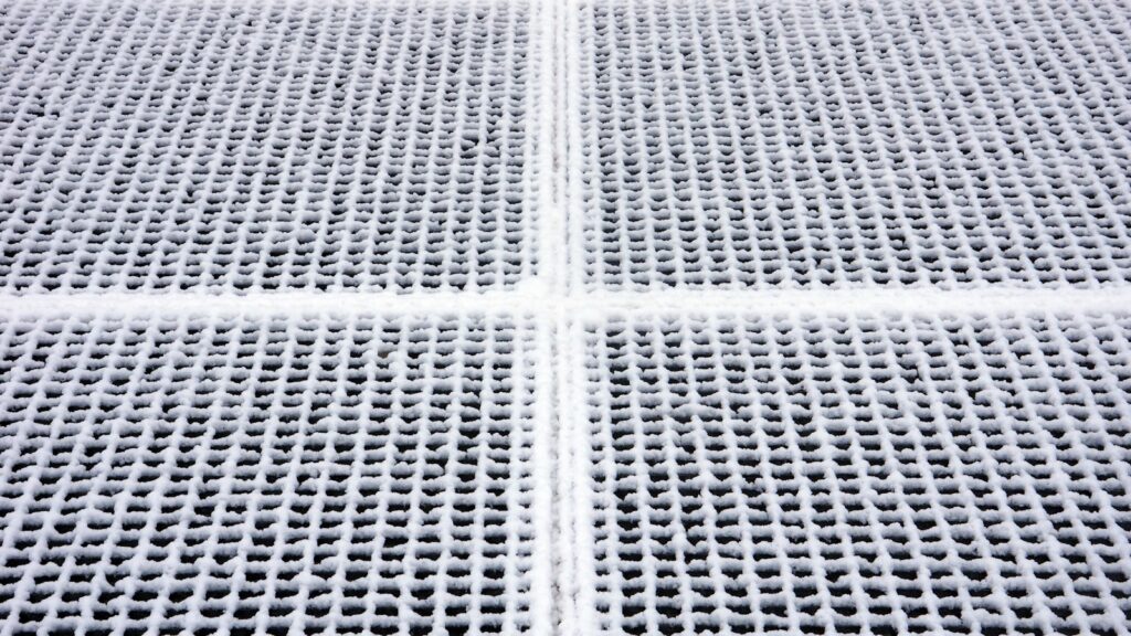 black and white chevron textile